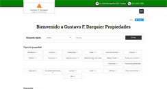 Desktop Screenshot of gustavodarquierprop.com.ar